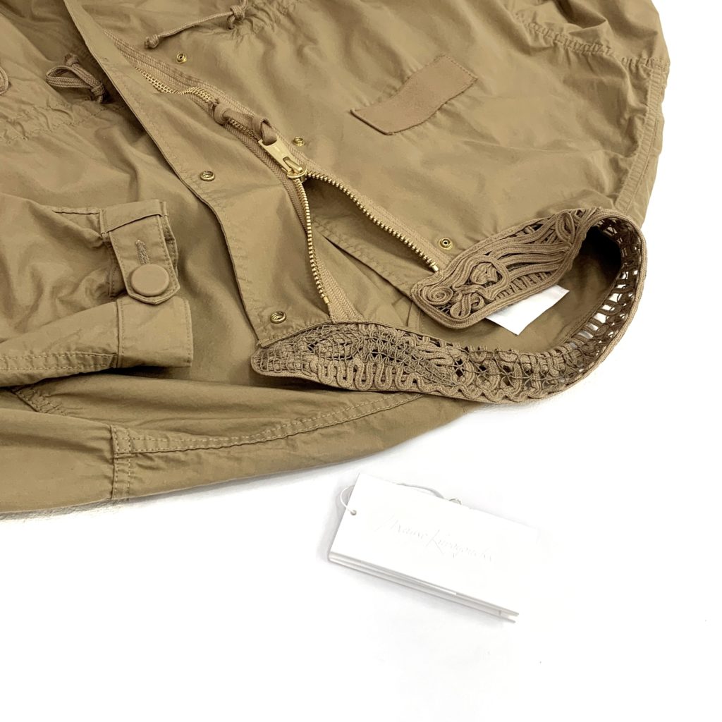 Mame Kurogouchi 22SSコレクションのCording Embroidered Military  