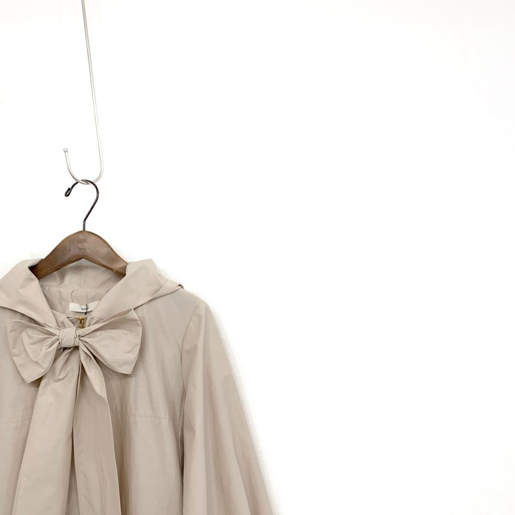 yoriのビッグリボン撥水ロングパーカーは可愛いだけじゃない  