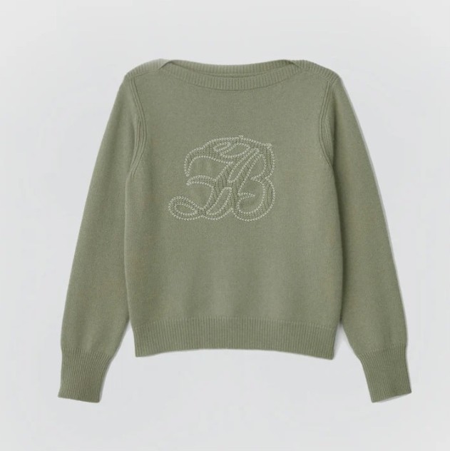 FOXEY BOUTIQUE43955 KNIT TOP"VANILLA BLOOM"