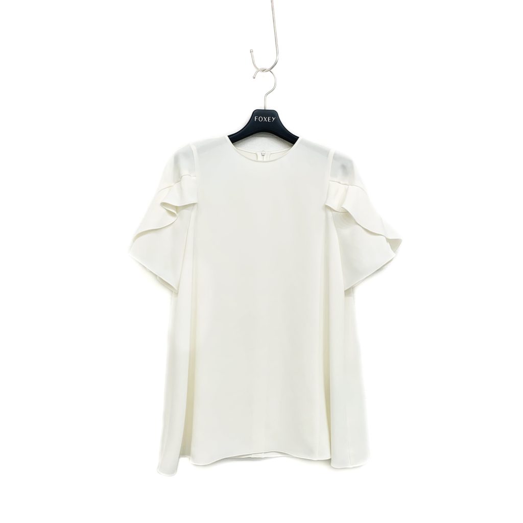 FOXEY NEW YORK フォクシー　ブラウス　白
