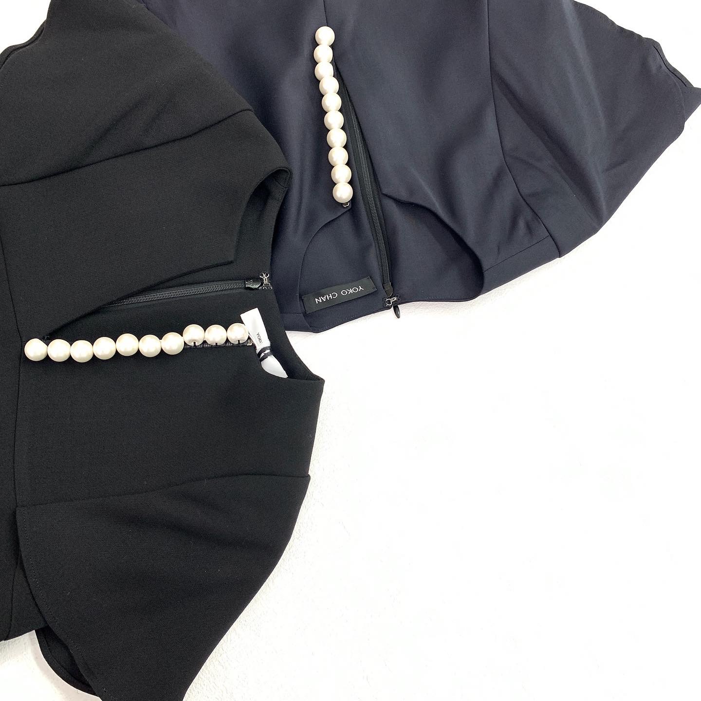 YOKOCHAN パールが煌めくブラウス入荷しました | 古着・ブランド服の
