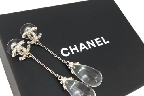 CHANEL シャネル　ティアドロップ　ピアス