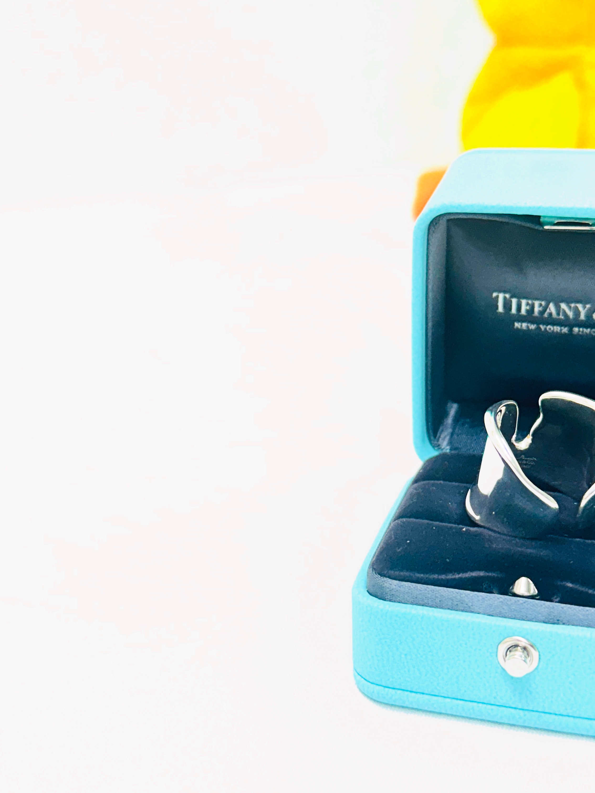 TIFFANY&Co. ティファニー スプリット リング エルサ・ペレッティ Ag925 シルバー 10 74150373