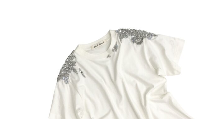 Mame Kurogouchi マメクロゴウチ Crane Pattern Jacquard Hand